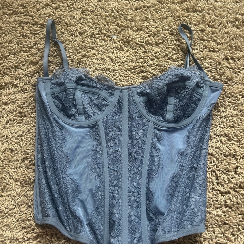 Urban Outfitters Out From Under Bustier in Blue